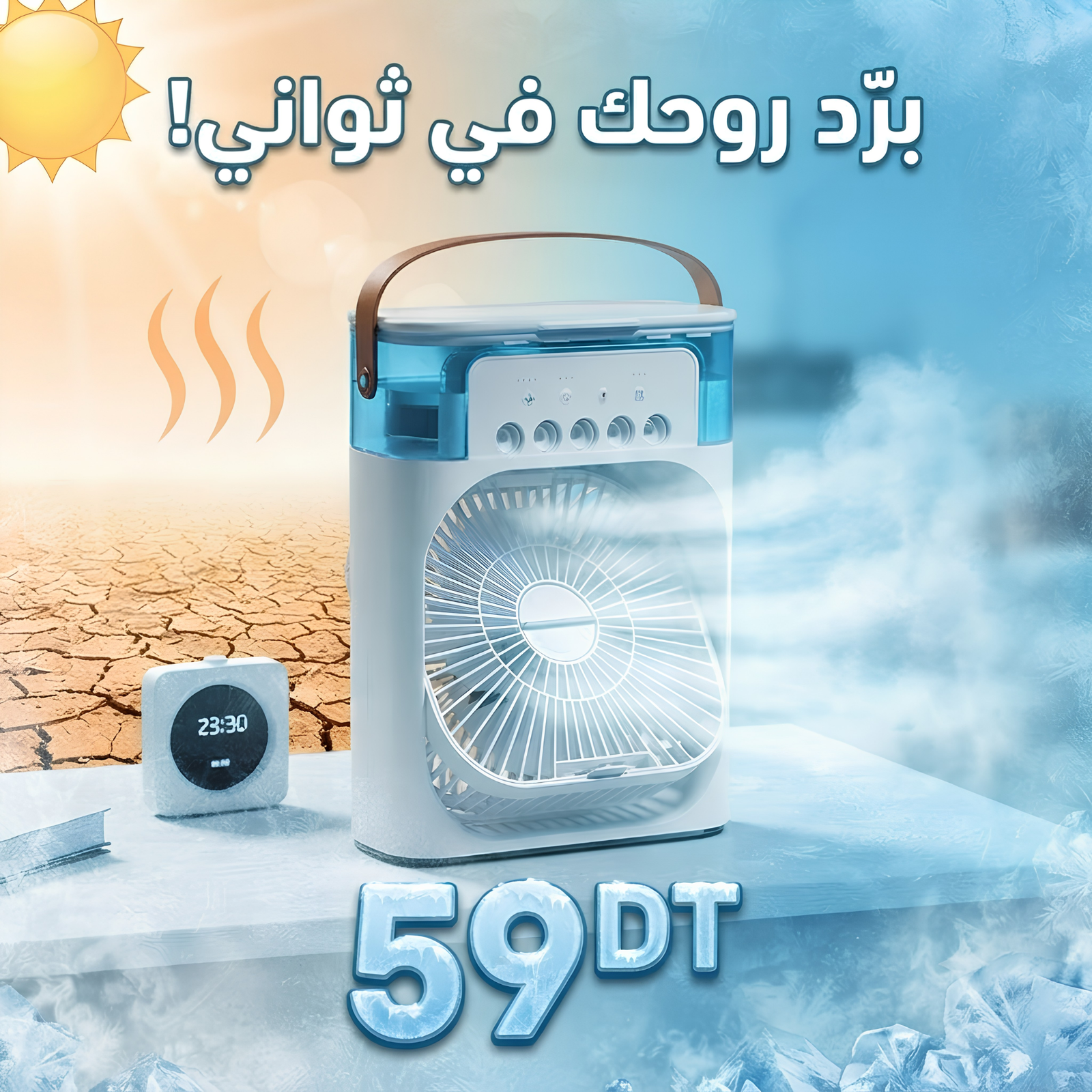 Mini Climatiseur Portable 4 en 1
