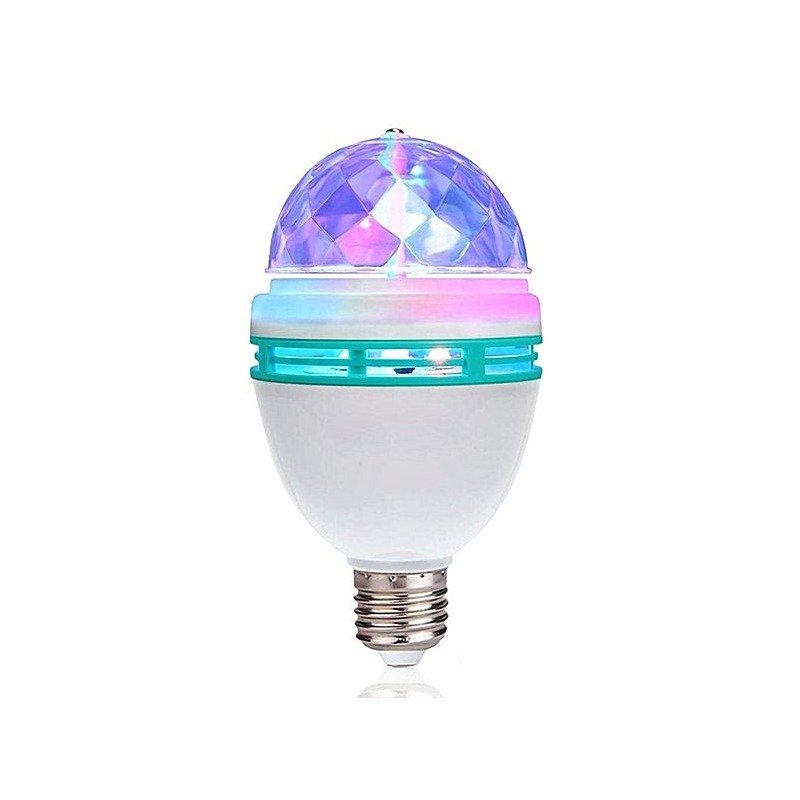 Ampoule Tournante Disco Led RGB 