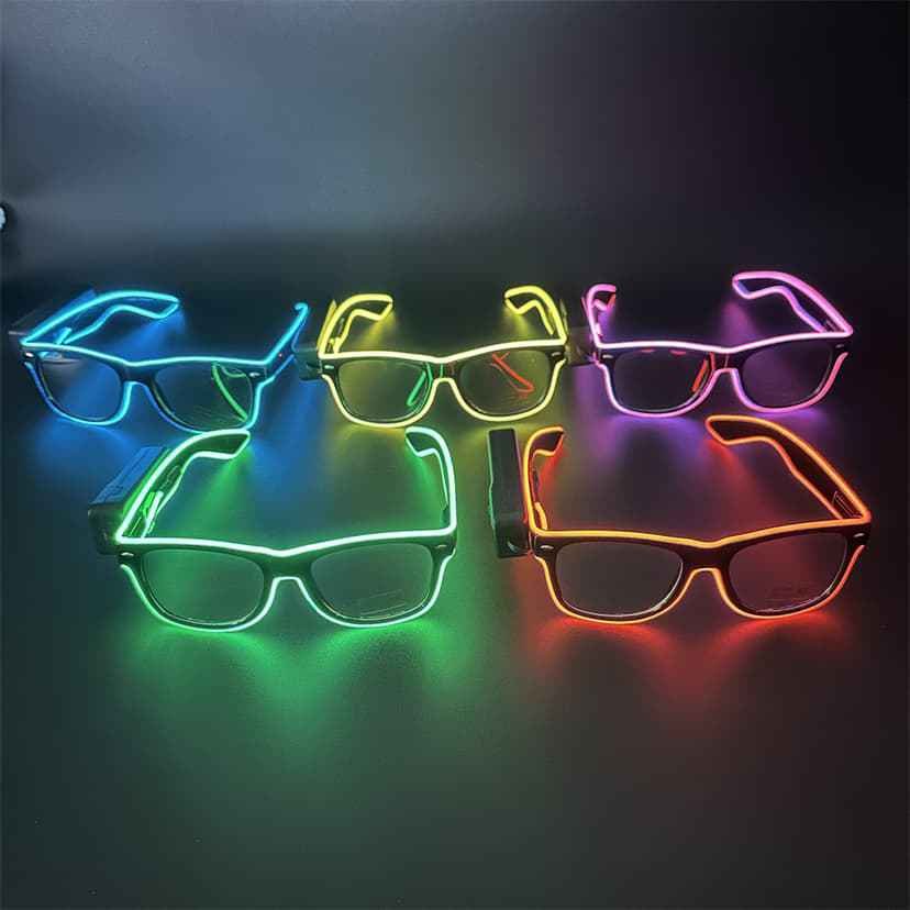 Lunette led neon sans fils