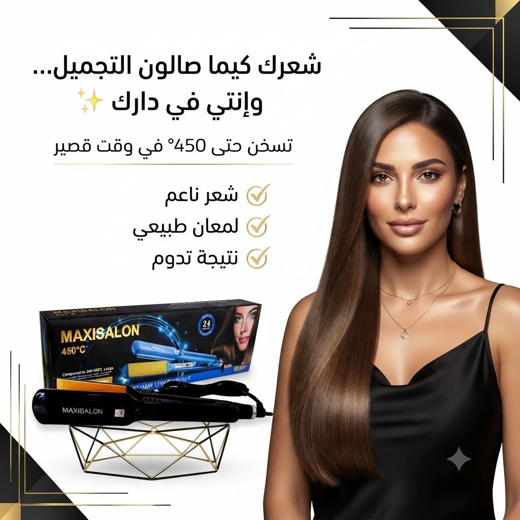 Plaque Cheveux MAXISALON MX-1011
