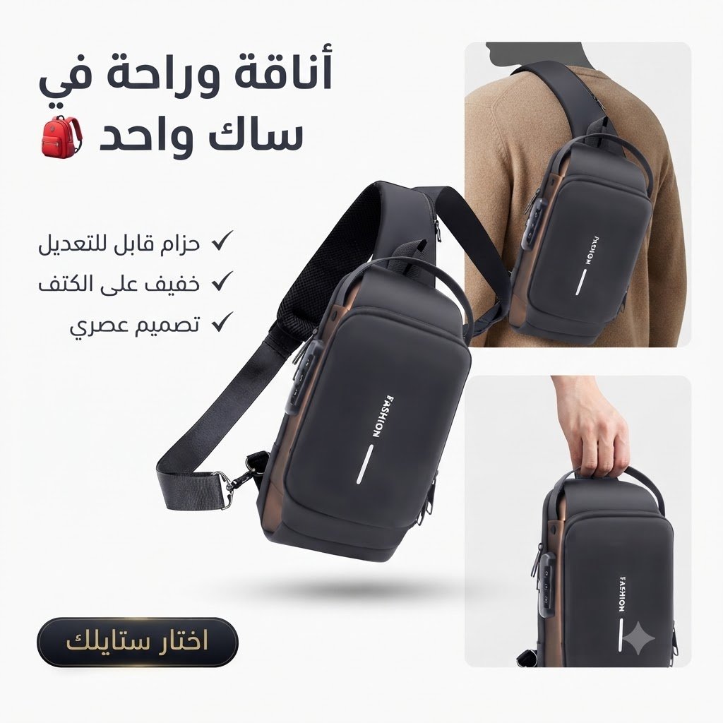 Sac à bandoulière antivol