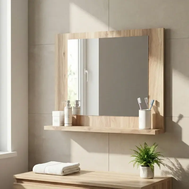 Miroir de Salle de Bain Mural