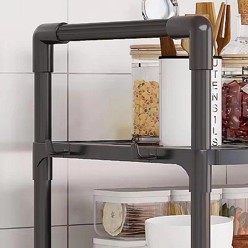Étagère de rangement à micro-ondes