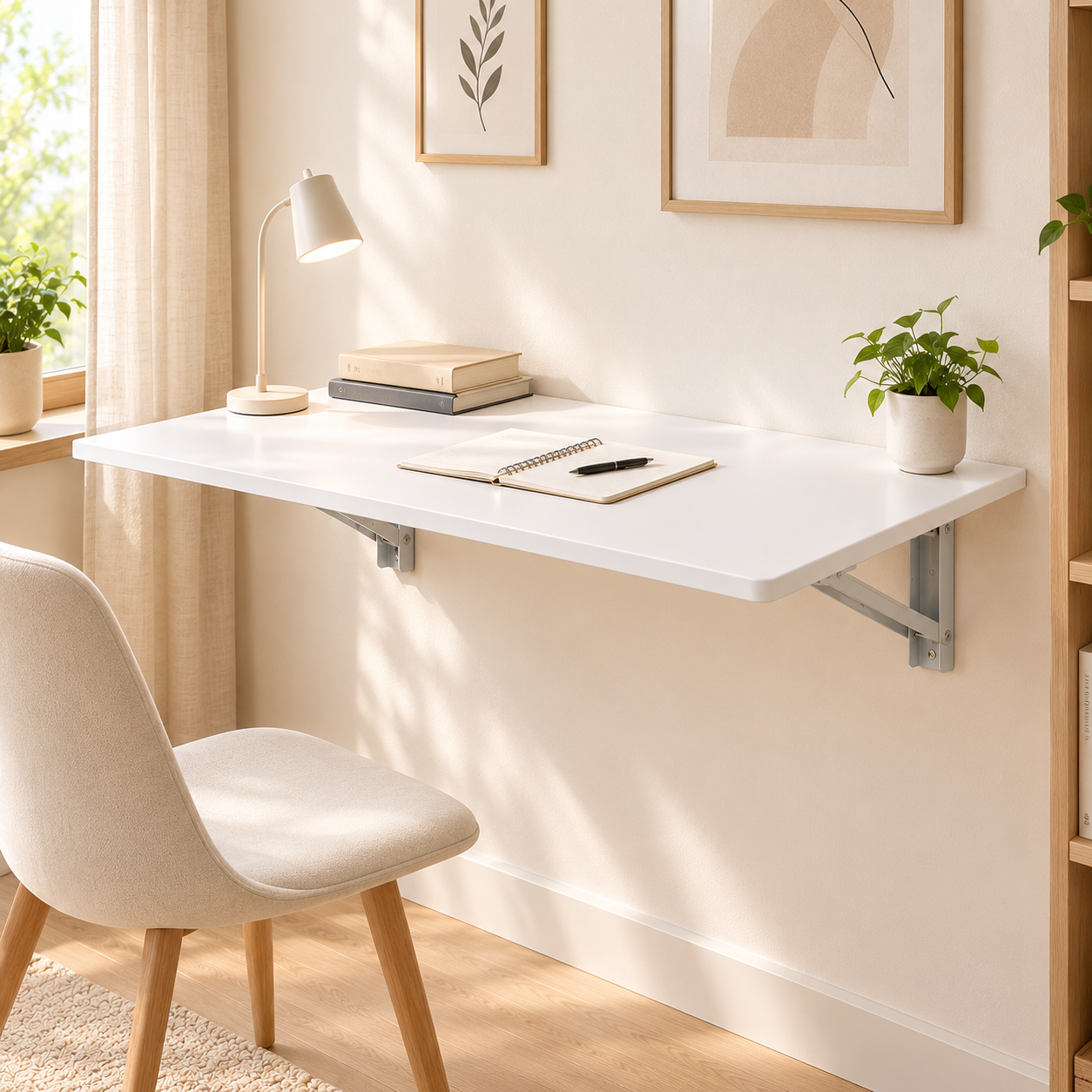 Table De Bureau Pliante 80×45cm